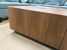 High-End Square Walnut Coffee Table with Hidden Storage! (NEW - SCRATCHED FROM SHIPPING!)