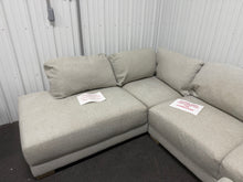 Drayden Fabric Sectional with Ottoman – Light Gray! (BRAND NEW – SHIPPING BLEMISHES!)