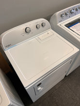 Whirlpool 7-cu ft Electric Dryer (White)!  - (NEW - MINOR SCRATCH FROM SHIPPING)