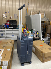 French Connection
22 in. Navy Expandable Trunk-style Rolling Carry-On Luggage with Spinners- new!