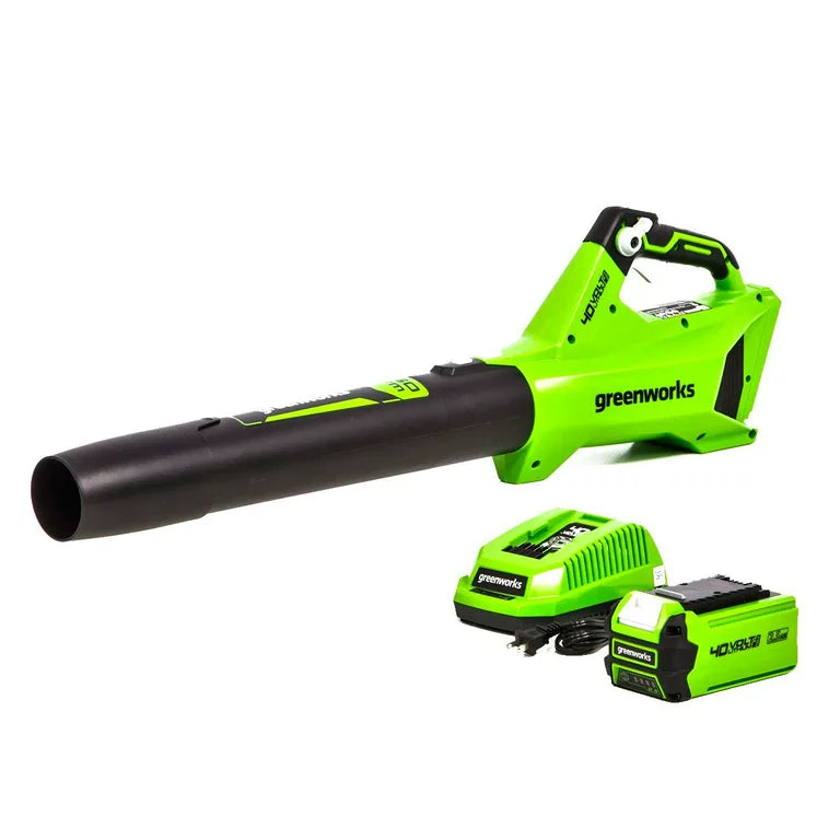 Greenworks 40V (120 mph / 450 cfm) Axial Blower, 2.5Ah Battery and Charger**New in box**