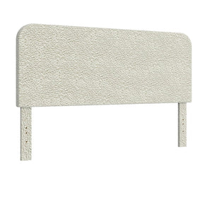 Better Homes & Gardens Juliet Full/Queen Boucle Headboard, Ivory! (NEW IN BOX)