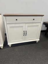 Scarlett Sideboard Buffet Cabinet With Doors And Drawers, Large Kitchen Storage Cabinet Wood Coffee Bar Tables With Storage, Modern Farmhouse Sideboard Credenza For Dining Room, Living Room, White, 34 Inch
