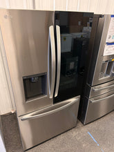LG InstaView 25.5-cu ft Counter-depth Smart French Door Refrigerator with Dual Ice Maker (Stainless Steel) ENERGY STAR! (DEPARTMENT STORE RETURN - NEW NEVER USED - DENTED)