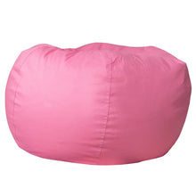 Flash Furniture Oversized Solid Light Pink Refillable Bean Bag Chair for All Ages**Used once, like new**