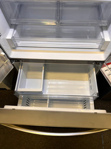 LG InstaView 25.5-cu ft Counter-depth Smart French Door Refrigerator with Dual Ice Maker (Stainless Steel) ENERGY STAR! (DEPARTMENT STORE RETURN - NEW NEVER USED - DENTED)