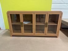 Cevat 60'' Boho Buffets & Sideboards with Sideboard Cabinet with 4 Glass Doors- WE DO NOT SHIP!!