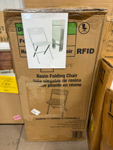 Mainstays Resin Seat & Back Folding Chair, White, 4-Pack!! NEW IN BOX!!