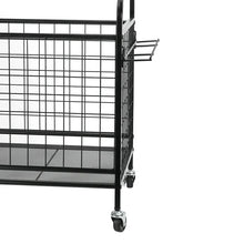 WORKPRO 36-inch-W x 16.5-inch-D x 46-inch Rolling Equipment Storage Freestanding Shelf, 150lb. Capacity, Steel! (NEW IN BOX)