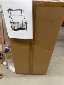 WORKPRO 36-inch-W x 16.5-inch-D x 46-inch Rolling Equipment Storage Freestanding Shelf, 150lb. Capacity, Steel! (NEW IN BOX)