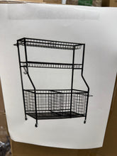 WORKPRO 36-inch-W x 16.5-inch-D x 46-inch Rolling Equipment Storage Freestanding Shelf, 150lb. Capacity, Steel! (NEW IN BOX)