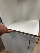 Bar Cabinet, 2 Doors, 8 Wine Bottle Compartments! (NEW - ASSEMBLED - MINOR DAMAGE!)