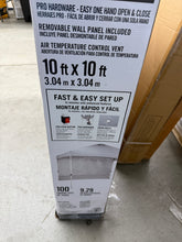 Everbilt 10 ft. x 10 ft. White Commercial Instant Canopy-Pop Up Tent (BRAND NEW) With  1 removable wall panel included
