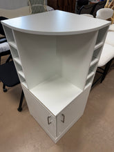 Bar Cabinet, 2 Doors, 8 Wine Bottle Compartments! (NEW - ASSEMBLED - MINOR DAMAGE!)