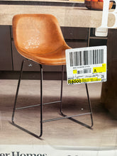 Better Homes & Gardens Farley Scoop Counter Height Stool, Camel Faux Leather!! NEW IN BOXES(2)!!