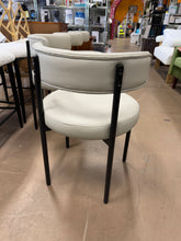 Faux Leather Upholstered Side Dining Chairs, Set of 4! (NEW)