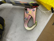 50 ft. Fall Protection Rope Polyester Roofing Rope Climbing Lanyard CE Compliant Fall Arrest Protection Equipment- NEW