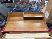 Washer Dryer Countertop 2 Tier 58 inches Wide, Laundry Shelf Topper with Edge, 58" W x 28" D x 12" H Laundry Space Organizer! (NEW - MINOR CHIPS)