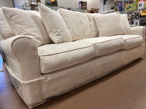 !!PRICE SLASHED!!  Whitlocke Slipcover Sofa! (NEW - NEVER USED - HAS SOME DIRTY SPOTS FROM SHIPPING - WRAPPED!)