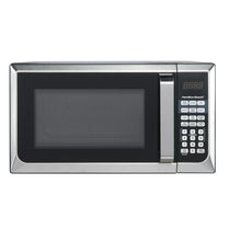 Hamilton Beach 0.9 cu. ft. Countertop Microwave Oven, 900 Watts, Stainless Steel, **Used once,like new**