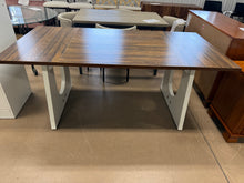 Roesler Brown Wood 70.86 in. Pedestal Base Large Rectangular Dining Table Kitchen Table for Dining Room Seats 8! (NEW & ASSEMBLED)