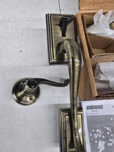 Schlage F60 ADD 625 Addison Exterior/Interior Handle/Knob Set, with Deadbolt, Antique Bronze! (NEW IN BOX)