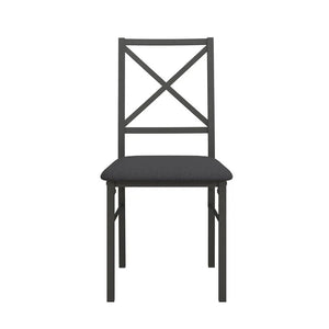 Mainstays 5-Piece Dining Table and Chair Set for 4, Black! (NEW IN BOX)