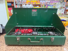 VINTAGE COLEMAN 3-BURNER CAMPING STOVE!! (USED – TESTED & WORKING!) 🔥