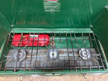 VINTAGE COLEMAN 3-BURNER CAMPING STOVE!! (USED – TESTED & WORKING!) 🔥