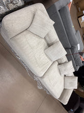 120'' Chenille Sofa Deep Seat Compression Couch with 4 Pillows Modern Living Room Sofa - WE DO NOT SHIP!!
