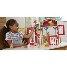 Barbie Sweet Orchard Farm Playset with Barn, Horse, 10 Farm Animals & 15 Accessories, Moving Pieces**New in box**