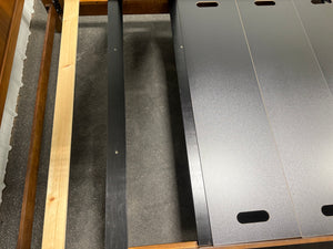 Universal Broadmoore Powell Queen Bed! (NEW - SCRATCHED) - (PHOTOS SHOEN PREVIOUSLY ASSEMBLED FRAME!)
