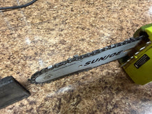 SUN JOE 2-IN-1 ELECTRIC CHAINSAW & POLE SAW!! (USED - WORKS GREAT!)