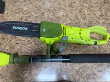 SUN JOE 2-IN-1 ELECTRIC CHAINSAW & POLE SAW!! (USED - WORKS GREAT!)