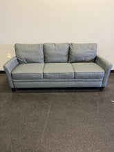 Mainstays Auden 3 Seat Classic Modern Sofa, Gray**New and assembled**