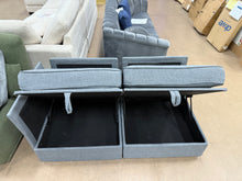 SALVAGE SPECIAL STORAGE LOVESEAT! (NEW - DIFFERENT BACK CUSHION)