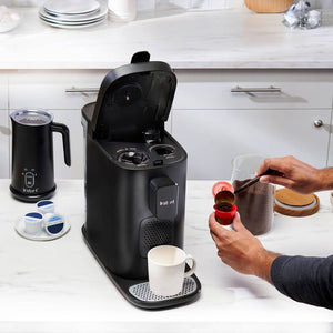 Instant Pot Dual Pod Plus 3-in-1 Coffee Maker with Espresso Machine, Pod Coffee Maker and Ground Coffee, Nespresso Capsules Compatible - Black!