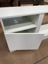 70” Tv Stand W/ 2 Doors, White! (NEW & ASSEMBLED)