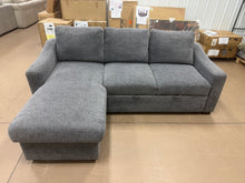 Coddle Convertible Sofa with Reversible Chaise and Storage, Grey! (NEW) - (REVERSIBLE CHAISE OTTOMAN!)