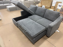 Coddle Convertible Sofa with Reversible Chaise and Storage, Grey! (NEW) - (REVERSIBLE CHAISE OTTOMAN!)