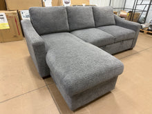 Coddle Convertible Sofa with Reversible Chaise and Storage, Grey! (NEW) - (REVERSIBLE CHAISE OTTOMAN!)