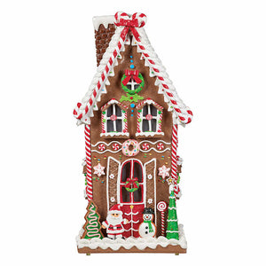 25" Gingerbread House with Lights & Music! (NEW OUT OF BOX)
