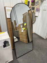 Arched Metal Oversized Full-Length Mirror, 71” x 30”! (BRAND NEW)