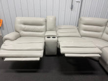 COSTCO AUBREY 7-PIECE LEATHER ZERO GRAVITY POWER RECLINING SECTIONAL!! (BRAND NEW!!) 🔥