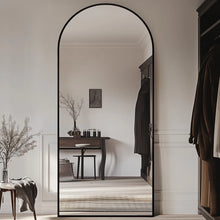 Arched Metal Oversized Full-Length Mirror, 71” x 30”! (BRAND NEW)