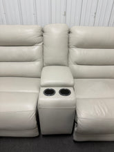 COSTCO AUBREY 7-PIECE LEATHER ZERO GRAVITY POWER RECLINING SECTIONAL!! (BRAND NEW!!) 🔥
