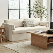 Better Homes & Gardens Waylen Slipcover Sofa, Cream, by Dave & Jenny Marrs! (NEW IN BOX)