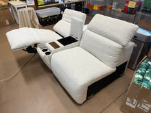 !!REDUCED!! Cream Armless Loveseat With 1 Power Recliner!! BRAND NEW!!