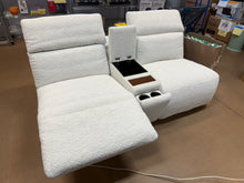 !!REDUCED!! Cream Armless Loveseat With 1 Power Recliner!! BRAND NEW!!