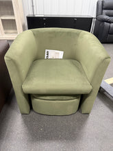 Braedin Upholstered Accent Chair & Storable Ottoman, No Assembly Required- WE DO NOT SHIP!!